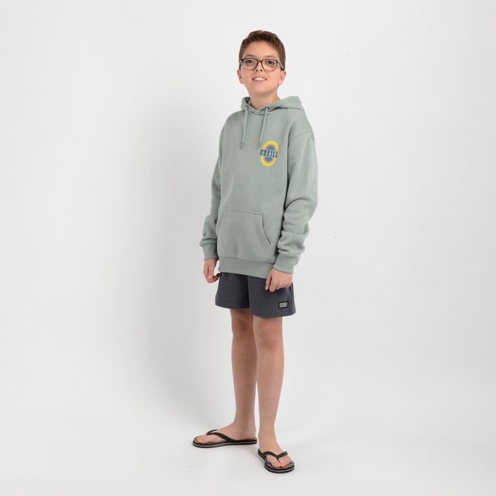 POLERON SUNNY DAY HOODIE  VERDE CLARO / PASTEL