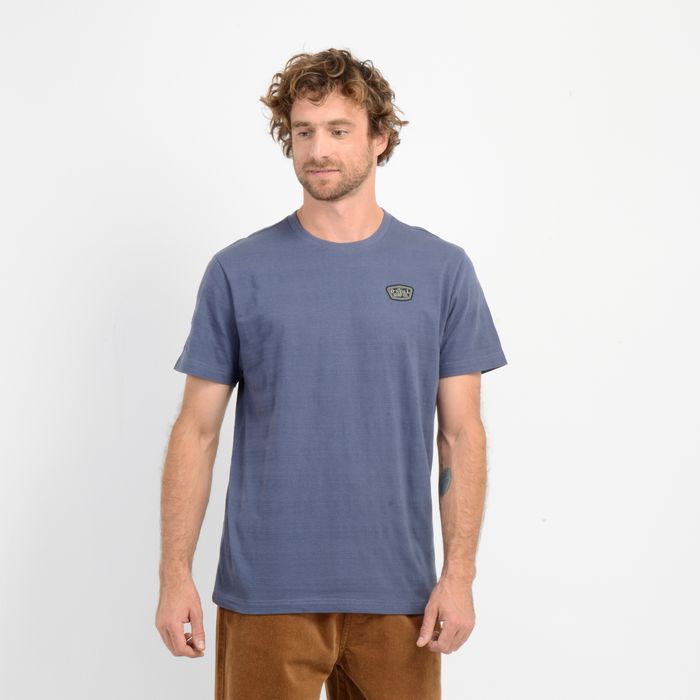 POLERA MANGA CORTA MYTHIC TEE GRIS OSCURO