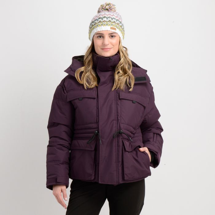 SNOW PARKA Z.E.N HYBRID  ROJO OSCURO