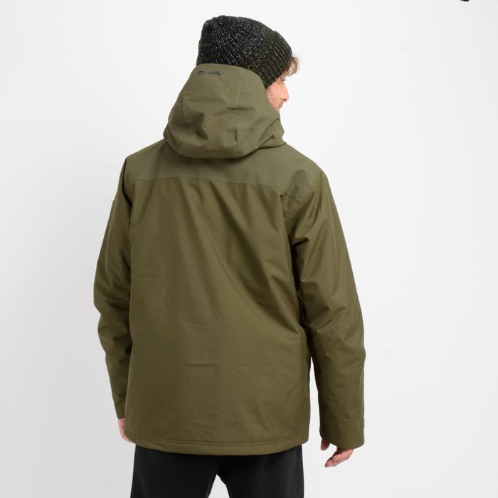 PARKA TECNICA UTILY HYBRID MAN  VERDE OSCURO 10K/10K