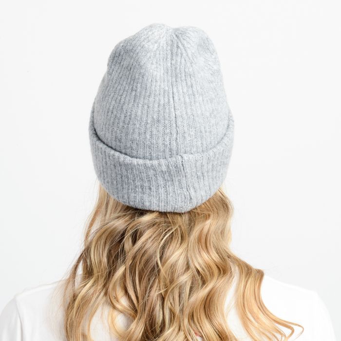 BEANIES FLORIS  GRIS CLARO
