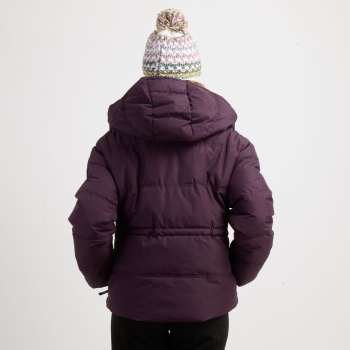 PARKA TECNICA Z.E.N HYBRID  ROJO OSCURO 10K/10K