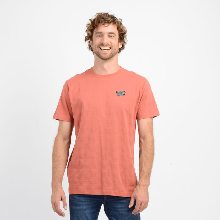POLERA MANGA CORTA MYTHIC TEE NARANJO OSCURO