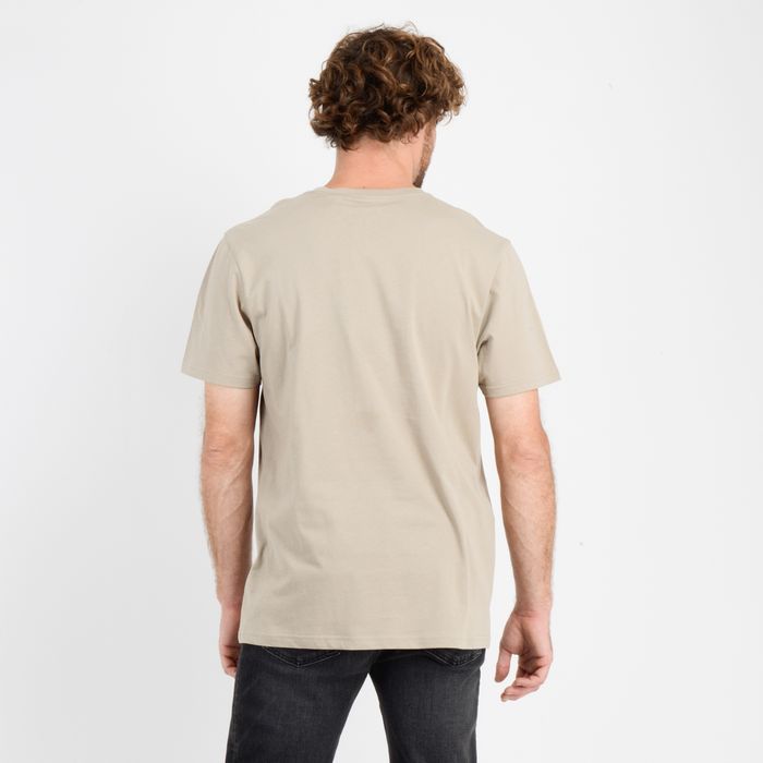 POLERA MANGA CORTA IKAT  BEIGE OSCURO