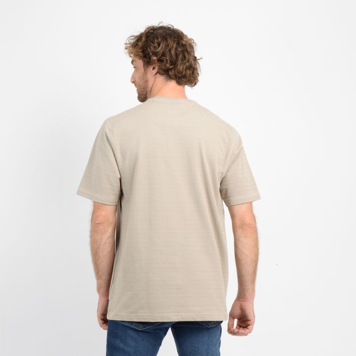 POLERA MANGA CORTA TORREY II BEIGE OSCURO