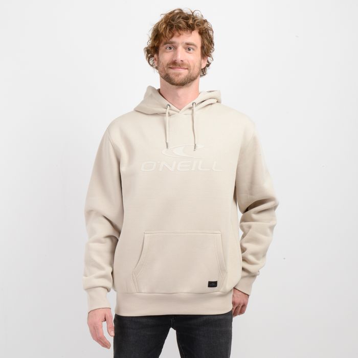 POLERON LOGO HOODIE BEIGE
