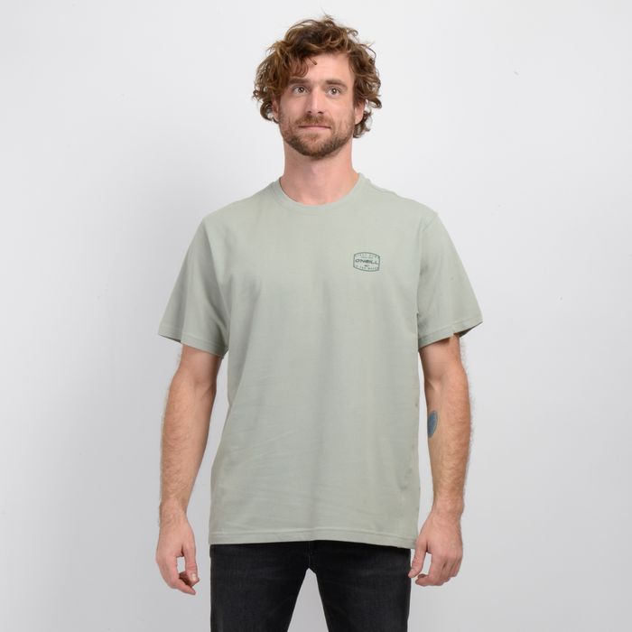 POLERA MANGA CORTA STAMPED  VERDE CLARO