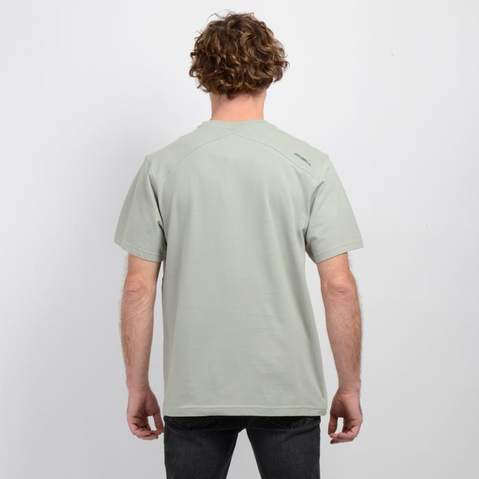 POLERA MANGA CORTA STAMPED  VERDE CLARO