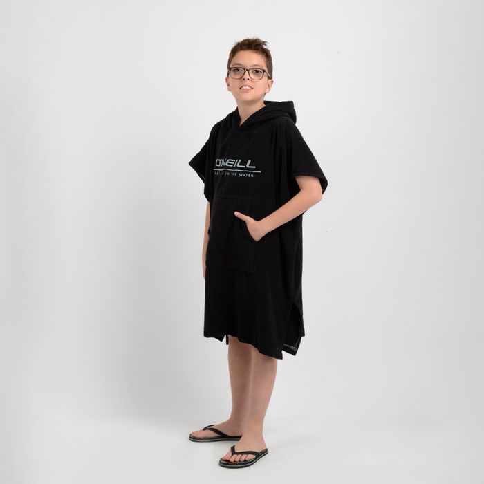 PONCHO TOALLA CALI BOY NEGRO