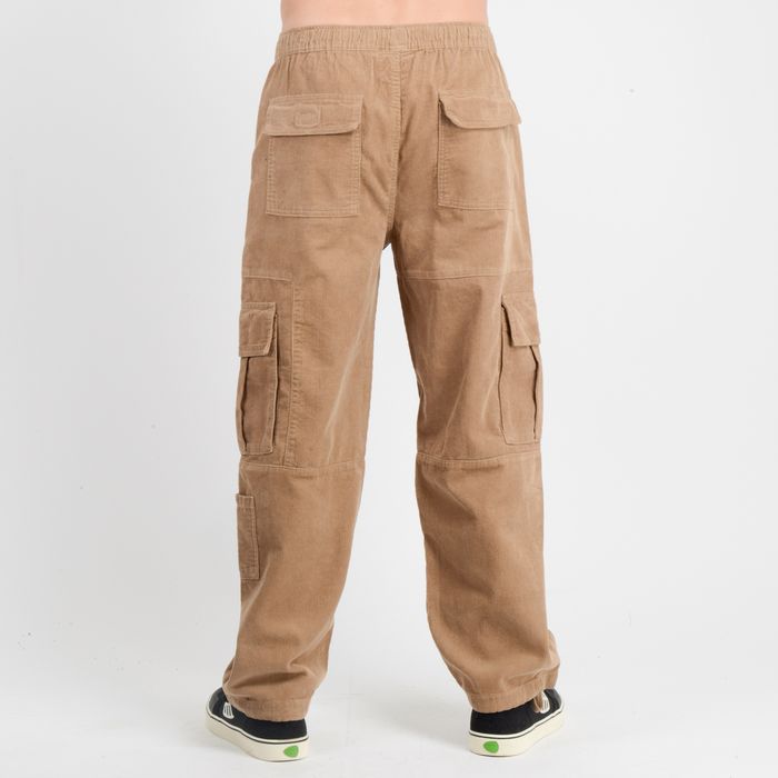 PANTALON COTELE CARGO SURF  BEIGE