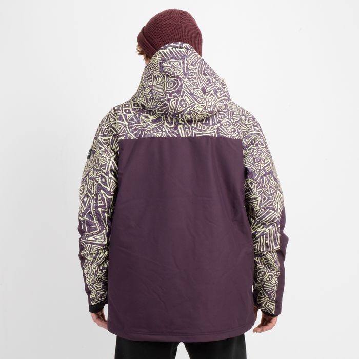 PARKA TECNICA ORIGINAL'S BLOCK ROJO OSCURO 10K/10K