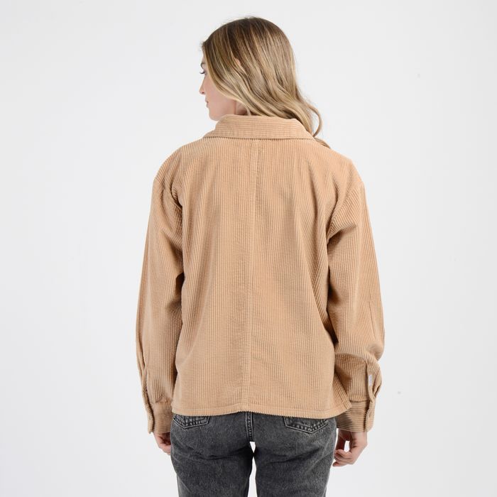 CAMISA BROOKS CAFÉ CLARO / PASTEL