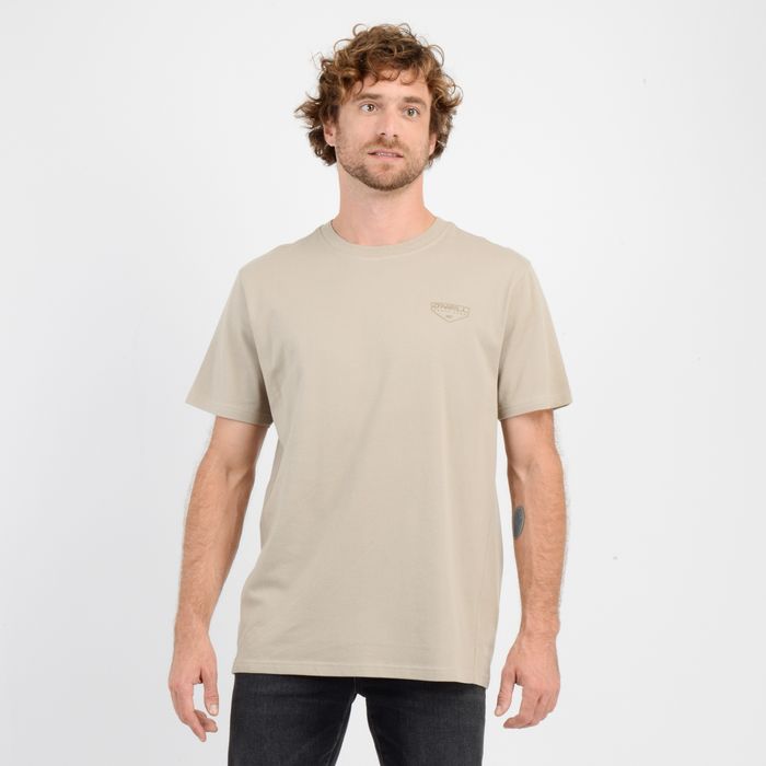 POLERA MANGA CORTA DAYBREAK  BEIGE OSCURO
