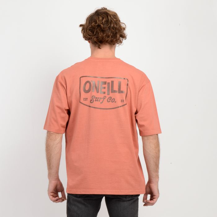 POLERA MANGA CORTA BARREL HOUSE  NARANJO OSCURO