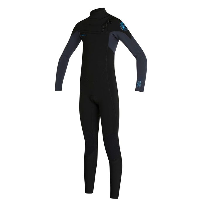 TRAJE DE SURF YTH DEFENDER CIERRE FRONTAL FULL 4/3MM - 94022/BK6  GRIS