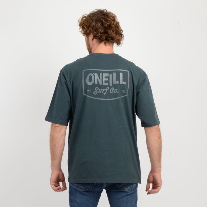 POLERA MANGA CORTA BARREL HOUSE  VERDE OSCURO