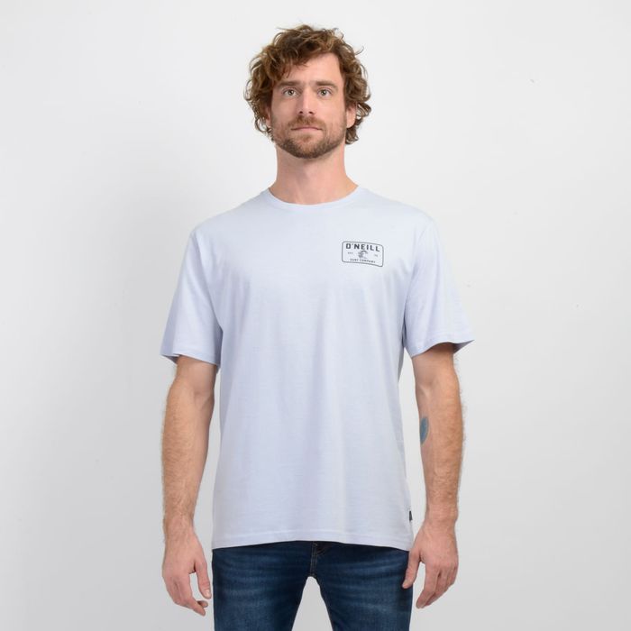 POLERA MANGA CORTA OBLONG AZUL CLARO