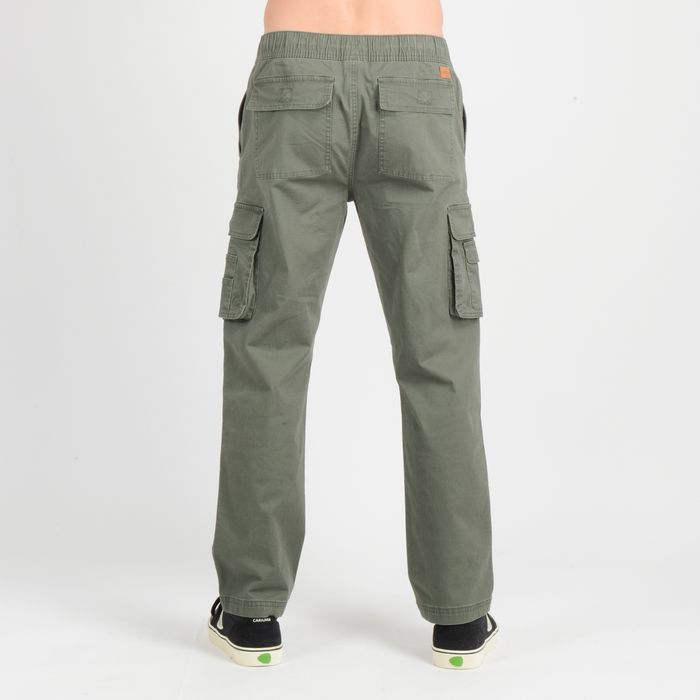 PANTALON CARGO BREXTON VERDE OSCURO
