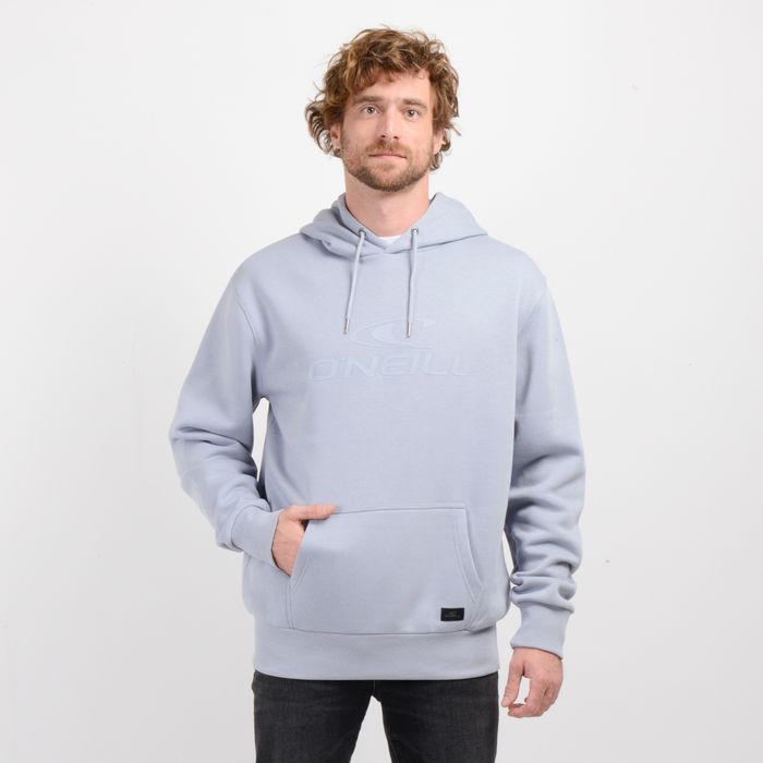 POLERON LOGO HOODIE AZUL CLARO