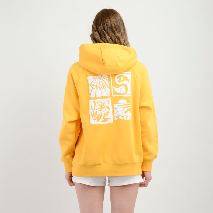 POLERON WOTW HOODIE AMARILLO