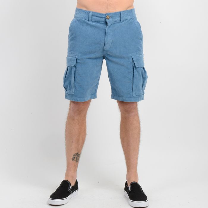 BERMUDA COTELE CARGO O'RIGINALS CORD AZUL