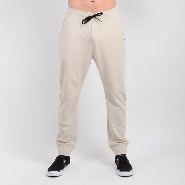 PANTALON BUZO TRVLR WAY BEIGE