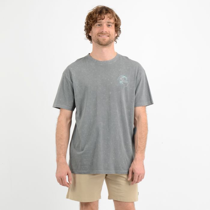 POLERA MANGA CORTA CORE GRIS