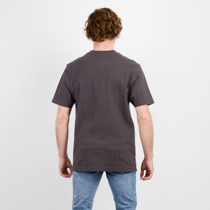 POLERA MANGA CORTA NEW LINE GRIS OSCURO