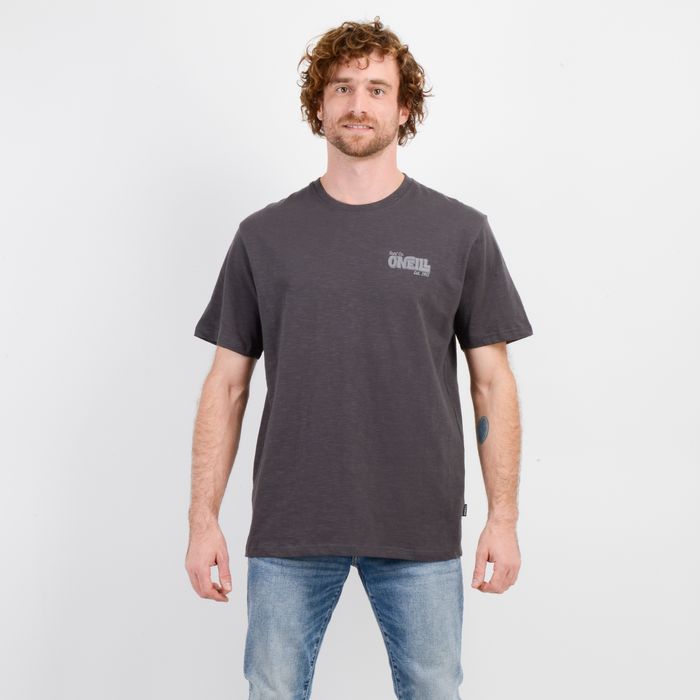 POLERA MANGA CORTA SKIPPER GRIS OSCURO