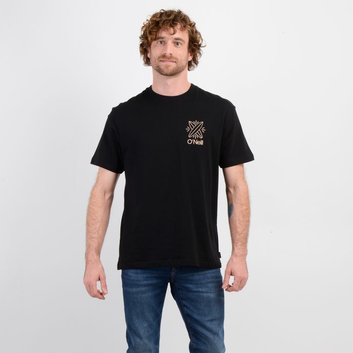 POLERA MANGA CORTA OG VENICE NEGRO