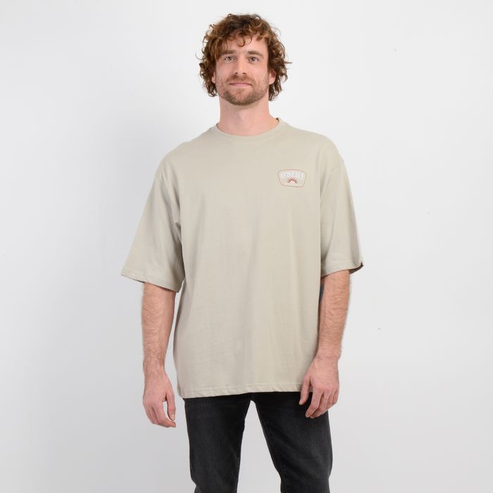 POLERA MANGA CORTA HIGHWAY BEIGE