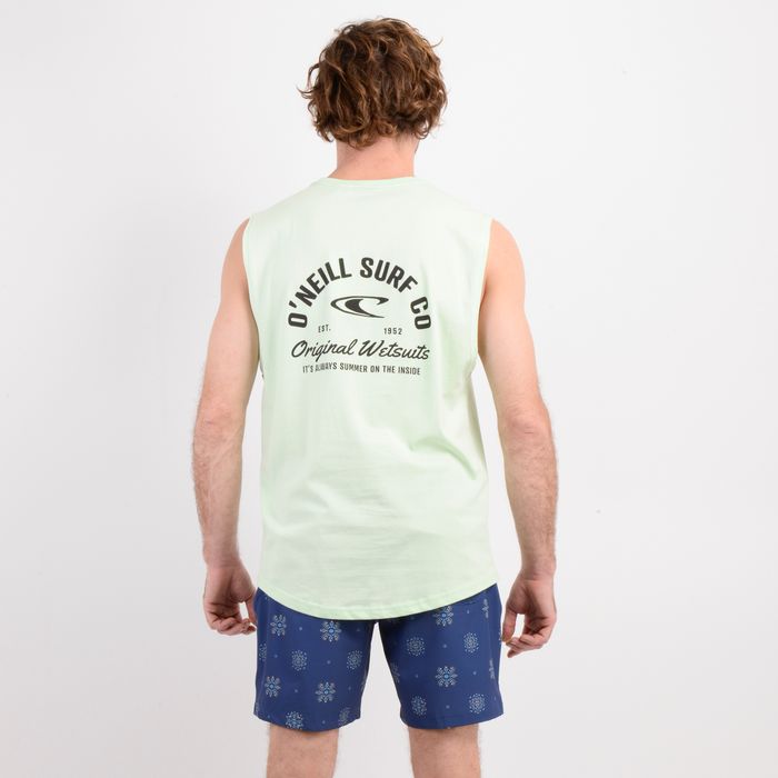 POLERA SIN MANGAS SURF CO VERDE CLARO