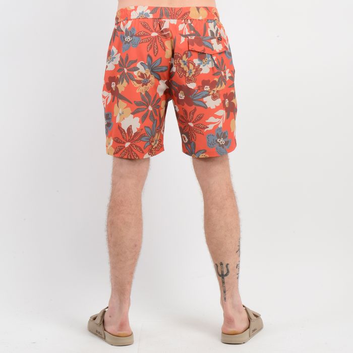 TRAJE DE BAÑO VOLLEY KUTA 16" NARANJO OSCURO