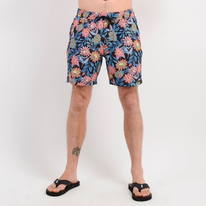 TRAJE DE BAÑO VOLLEY BENDER 16" NEGRO