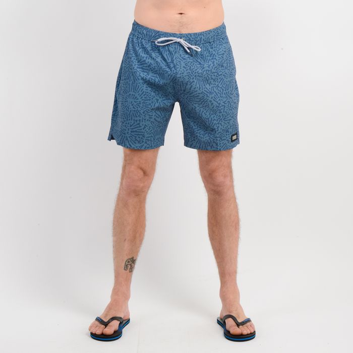 TRAJE DE BAÑO VOLLEY TROPIC 16" AZUL