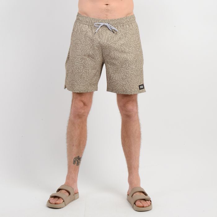 TRAJE DE BAÑO VOLLEY TROPIC 16" CAFÉ