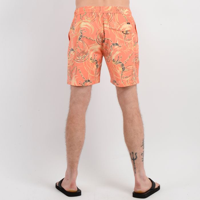 TRAJE DE BAÑO VOLLEY OG CIRCLE 16" NARANJO