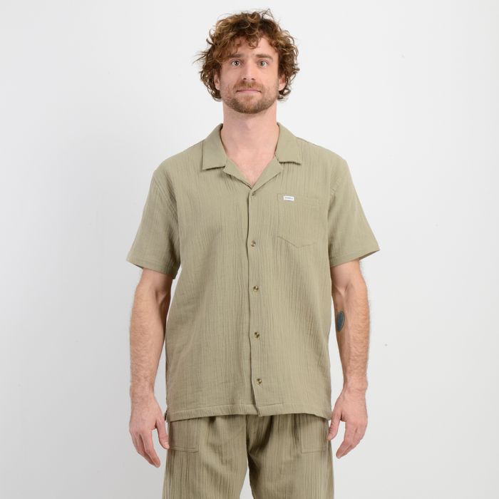 CAMISA MANGA CORTA SUNSET VERDE