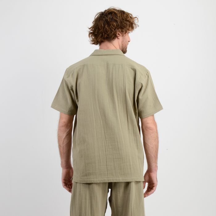 CAMISA MANGA CORTA SUNSET VERDE