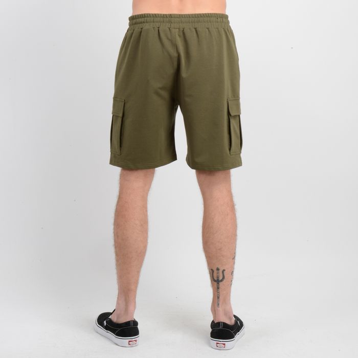BERMUDA BASICO CARGO JAY VERDE OSCURO