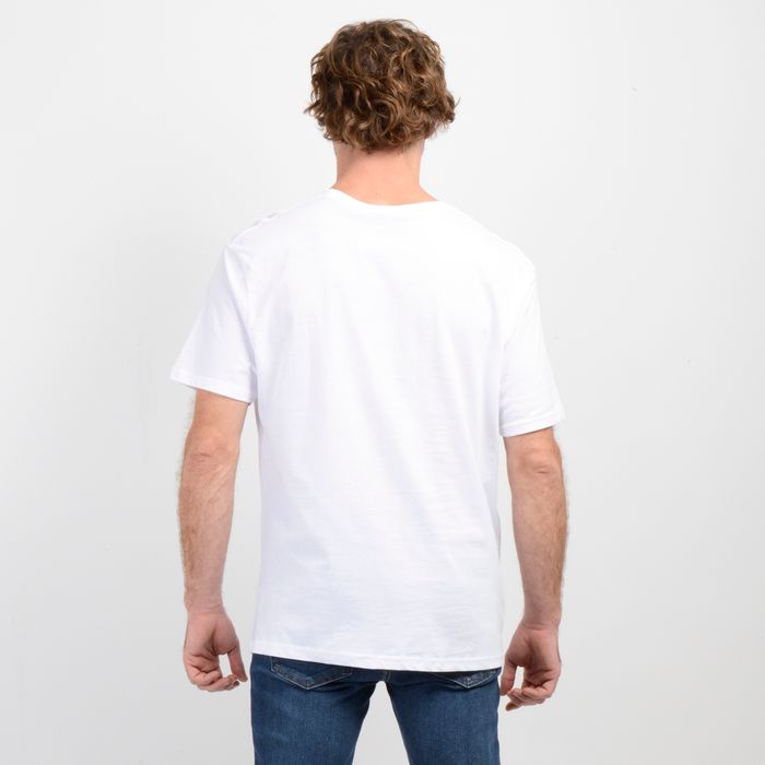 POLERA MANGA CORTA EAST CLIFF BASIC BLANCO