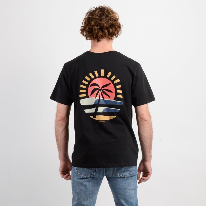 POLERA MANGA CORTA OG DUSK NEGRO