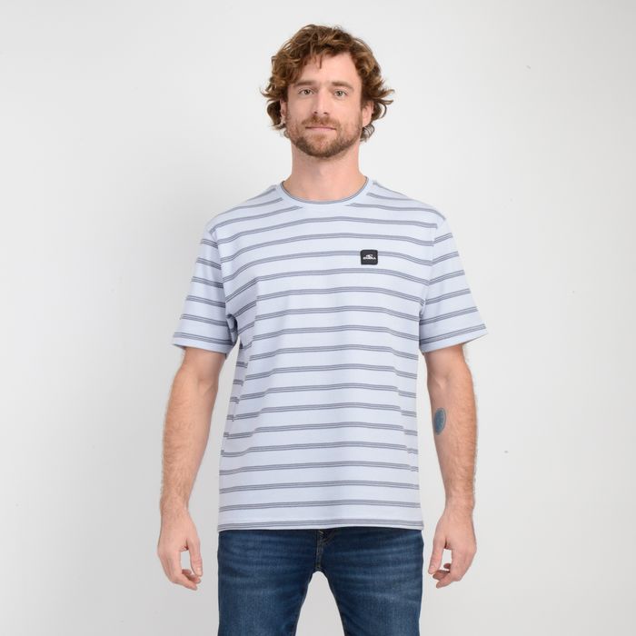 POLERA MANGA CORTA HIGH LINE AZUL