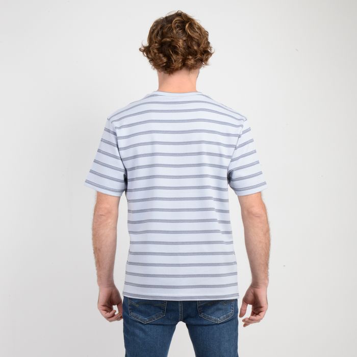 POLERA MANGA CORTA HIGH LINE AZUL