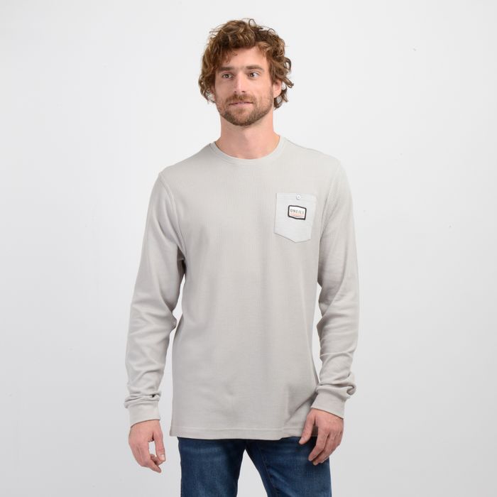 POLERA MANGA LARGA  WAFFLE SUPLY II BEIGE