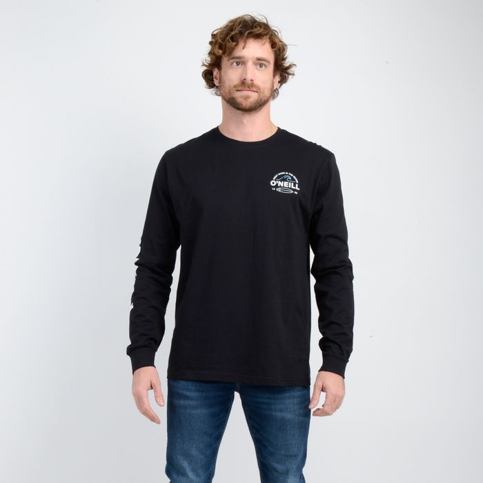 POLERA MANGA LARGA RIP II NEGRO