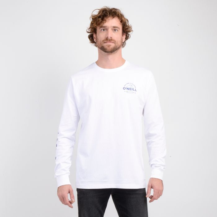POLERA MANGA LARGA RIP II BLANCO
