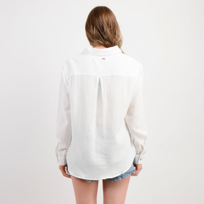 BLUSA MANGA LARGA LENI BLANCO