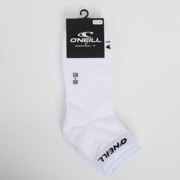 TRIPACK CALCETINES ESSENTIALS QUARTER BLANCO