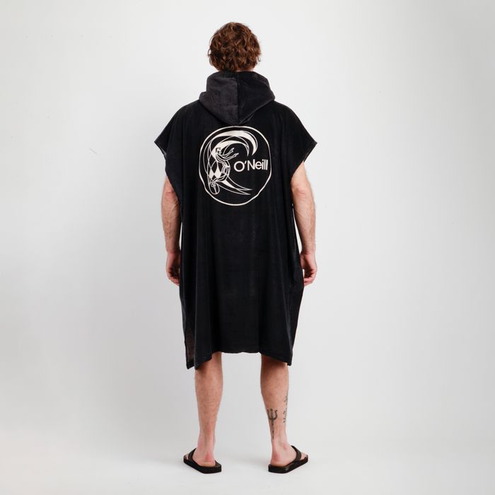 PONCHO TOALLA OG SURF NEGRO